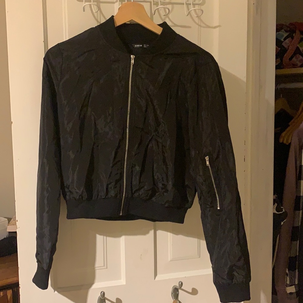 Shein cropped jacket